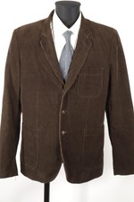 Dobber braunes Cord-Sakko