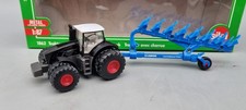 Landwirtschaft 1:87 Siku Farmer 1862 Fendt Traktor mit Pflug OVP