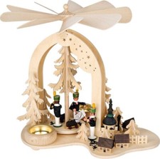 Sternbogenpyramide Bergmänner