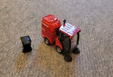 Siku 2936Kehrmaschine Feuerwehr, ohne Box, 1:50, vollständig, bespielt