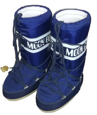 Moon Boots Gr 35 - 38 36, 37  blau, dunkelblau selten getragen original technica