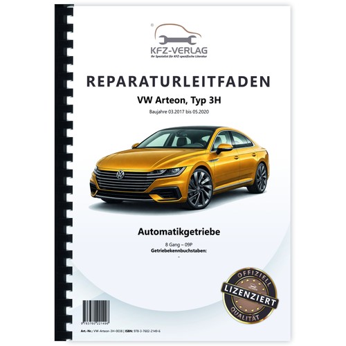 Arteon typ 2017 2020 - typ, 2017-2020
