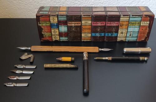 Antikes schreibtischset - antikes,
