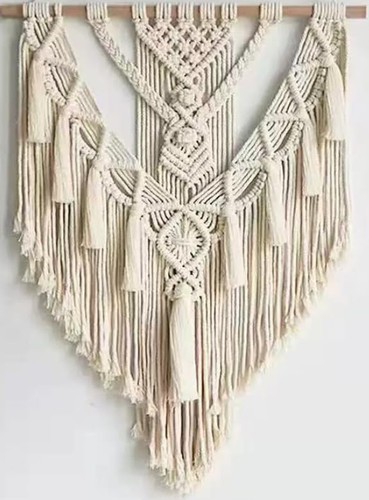Boho wandbehang makramee - boho,