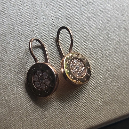 Thomas sabo ohrringe rosegold - ohrringe,