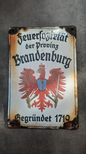 Blechschild emaille ddr schild - emaille,