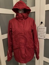 TCM Jacke Windbreaker Regenjacke Gr 38 Rot Kaputze 