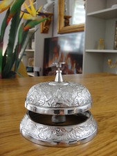 Rezeptionsglocke Silber