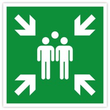 Aufkleber Rettungszeichen