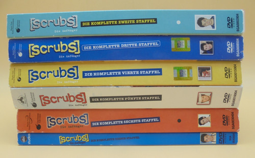 Dvd scrubs die - scrubs,