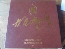 Mozart 5 LP's Box Schallplatten – Singspiel - Oper Edition 10