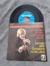 Frühe Single von Howard Carpendale im Originalcover auf Columbia