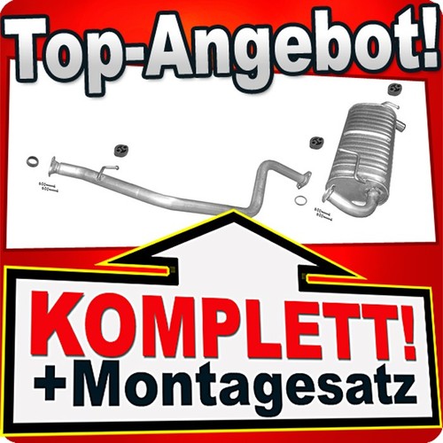 Auspuff für suzuki jimny 5 - auspuff, 1.5