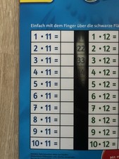 Großes Zauber 1x1 Zaubertafel Magische