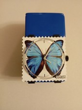 STAMPS   Uhr blauer