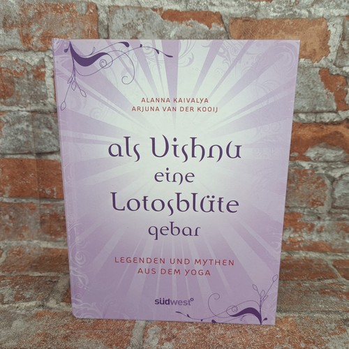 Als vishnu eine lotosblüte - eine,