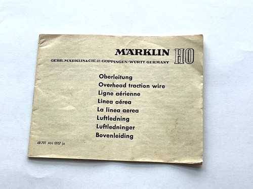 Märklin oberleitung - h0,