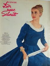 altes Modeheft Der Neue Schnitt v. 1957 Schnittmuster, Brautkleider, Puppenmode