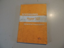 07.1998 Werkstatthandbuch Wartung Reparatur Hyosung GPS 125 Hyper