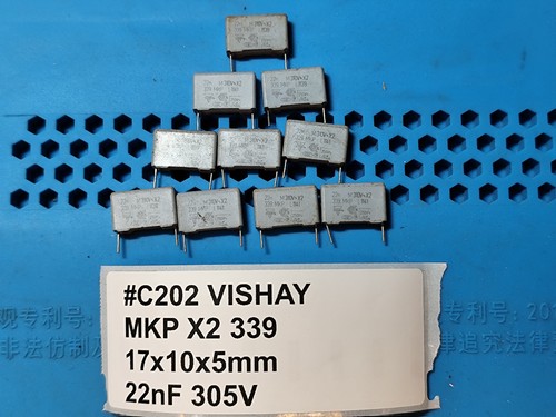 10x vishay 339 mkp - vishay, x2