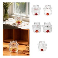 Spardose aus Borosilikatglas