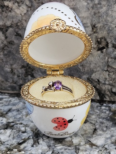 Vintage 10k gelbgold amethyst - vintage,