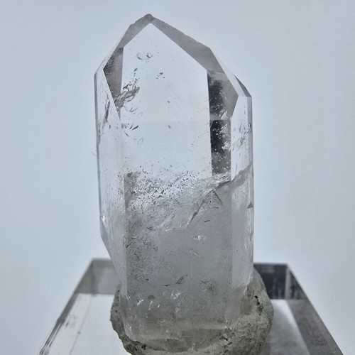 Enhydro quarz kristallspitze - quarz,