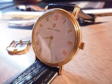 Universal Geneve - “Golden Line“ - 750er Gold - 18 Karat - super flach