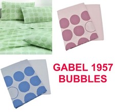 BETTWÄSCHE KOMPLETT EINZELBETTDECKE DOPPELBETT GABEL 58 FÄDEN 100% BAUMWOLLE