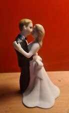 Brautpaar Hochzeit Tortenfigur Hochzeitspaar Figur Tischdeko Braut blond