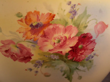 Blumenübertopf Jugendstil antik sehr groß 4faches Motiv 22,5x29,5--3,2 kg "Boch"