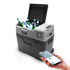 Belko Kompressor Kühlbox 30L / 50L Camping, Auto Kühlschrank Mini -20°C 12V 230V