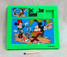 Vintage Disney Schiebe Spiel Schiebe Puzzle Minnie Mickey Mouse Micky Maus