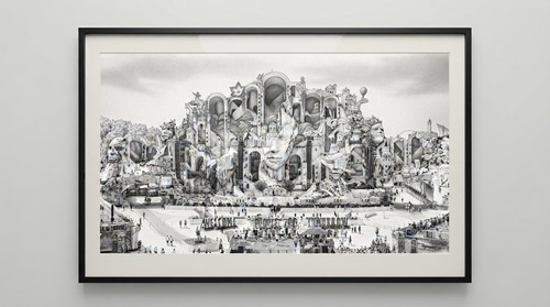 Tomorrowland bleistift druck - tomorrowland,