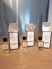 Chanel No 5 Eau de Toilette Miniatur 3 x 4 ml Rarität
