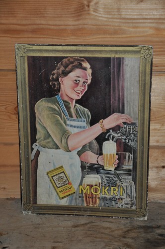 Altes reklameschild - altes, um