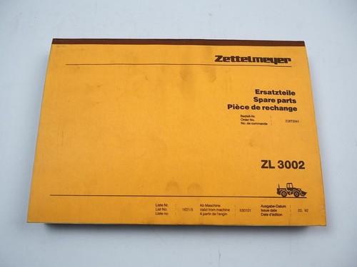 Zettelmeyer zl3002 radlader - zettelmeyer,