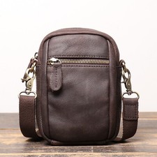 Herren Leder Umhängetasche