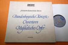 Karl Richter, Baumgartner Bach Instrumental Works DGG Ed1 SKL 122-126, 12/63 NM