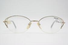 Vintage Brille MASUNAGA 3637 TITAN Silber Gold Halbrand Brillengestell