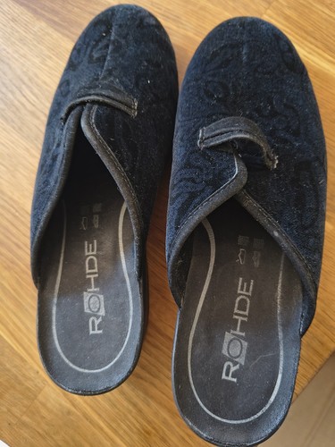 Damen hausschuhe veloursstoff - damen,