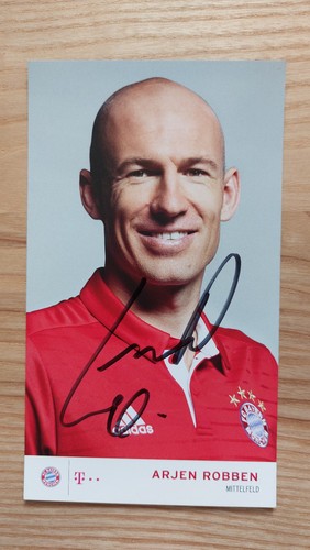 Arjen robben signiert - arjen,