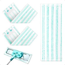 3er Pack Bodenwischer Ersatzbezug Für Leifheit Profi XL Micro Duo  Cott