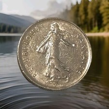 Frankreich 5 Francs 1971 Riffelrand / sehr schön / vorzüglich 