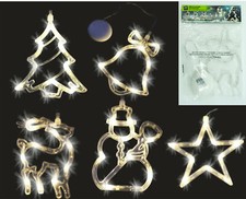  LED Fensterbild 10 LEDs Stern