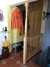 Treppengeländer Set aus Holz