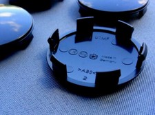 4x Nabenkappen Nabendeckel Felgendeckel Träger 60,0 mm  57,0 mm  schwarz U1MF