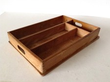 Alter Besteckkasten Holz Kiste
