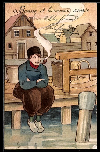 Ansichtskarte holländer auf - holländer,