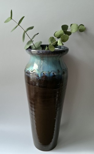 Vintage große keramikvase - vintage,